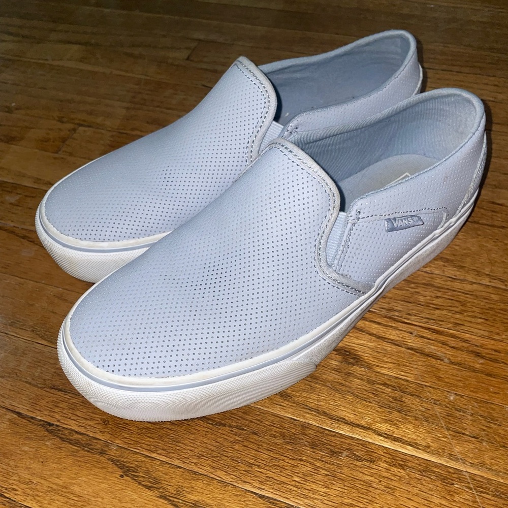 Womens platform vans slip ons